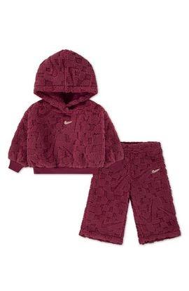 Cozy Baby (12-24M) Pullover Hoodie and Pants Set 16N458 ADZ NIKE 