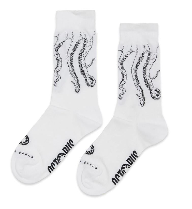 Outline socks 23SOSXP04 WHITE OCTOPUS 