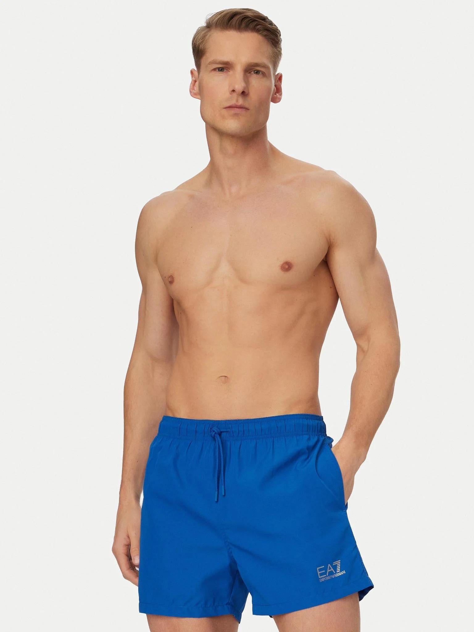 Man Woven Boxer Beachwear 7M001677 MB015 EA7 