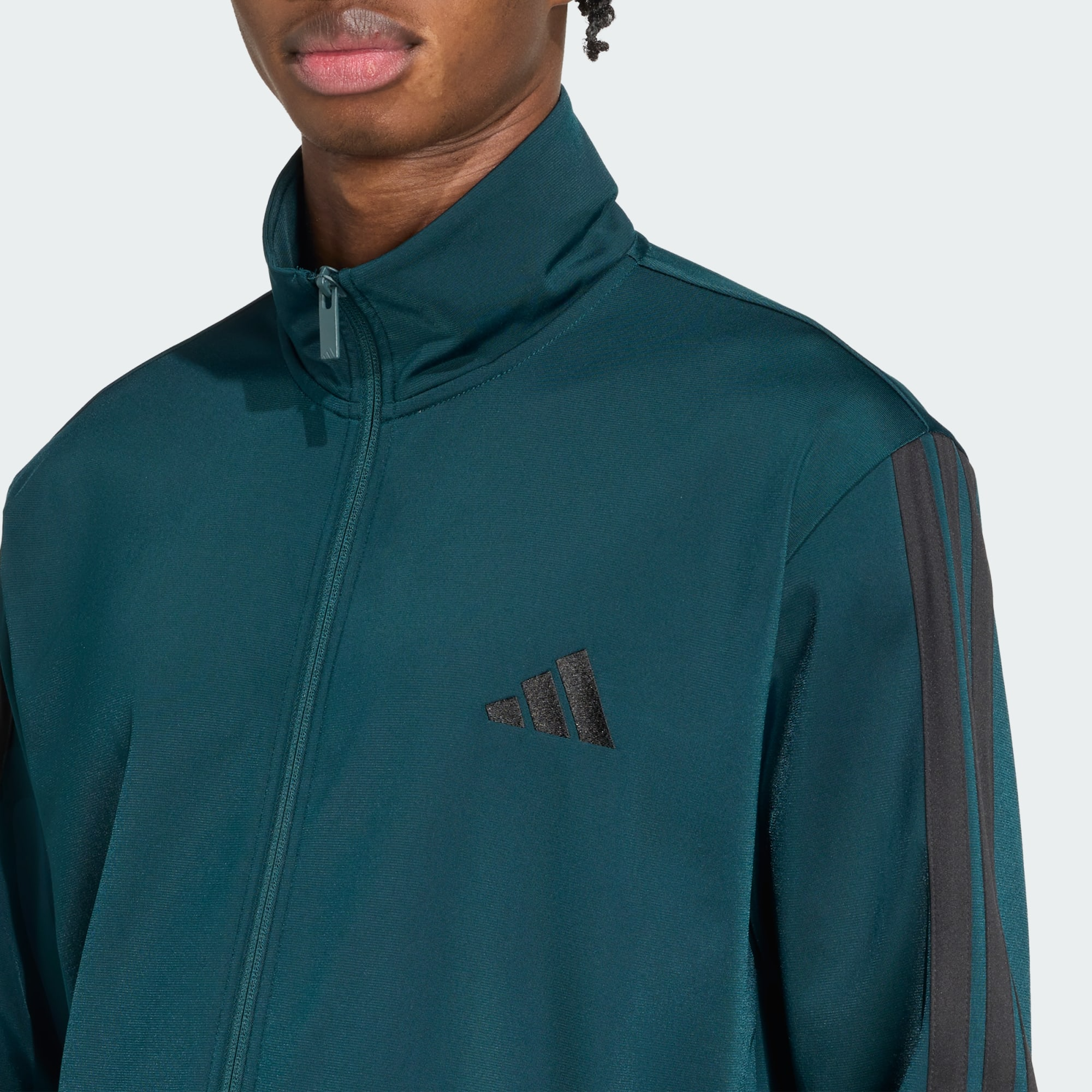 Tuta Sportiva Basic 3 Strisce Tricot Track Suit JX5502 UNI ADIDAS 