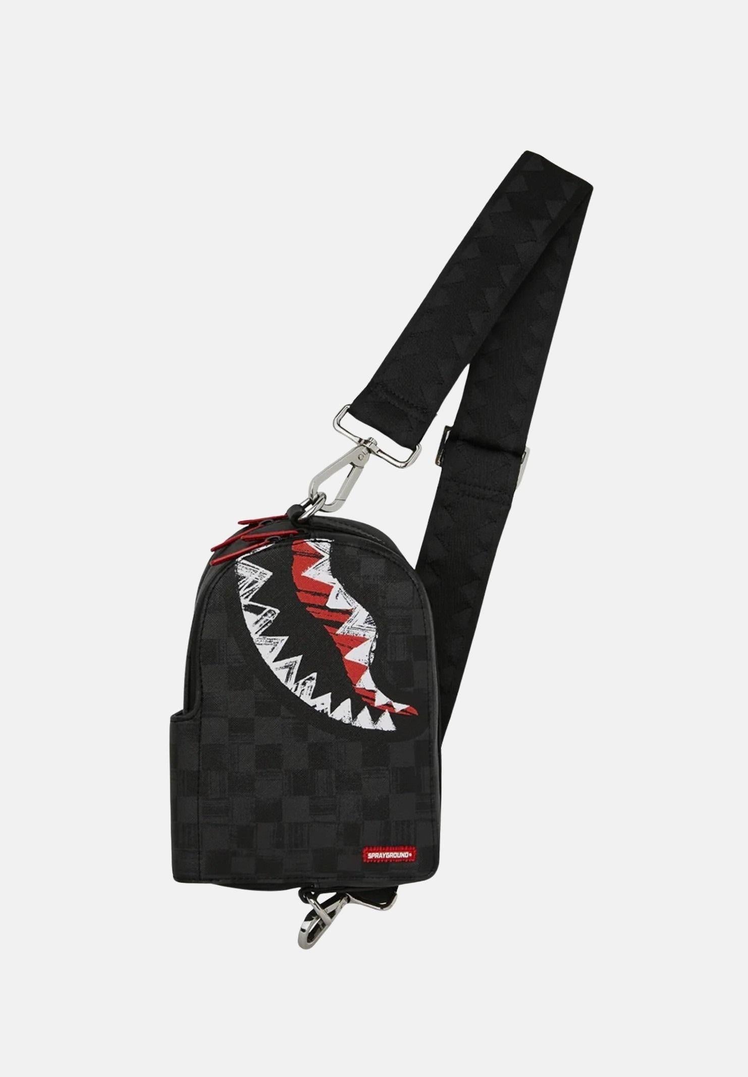 Scribble Shark Backpack Sling 910B8227 NSZ SPRAYGROUND 