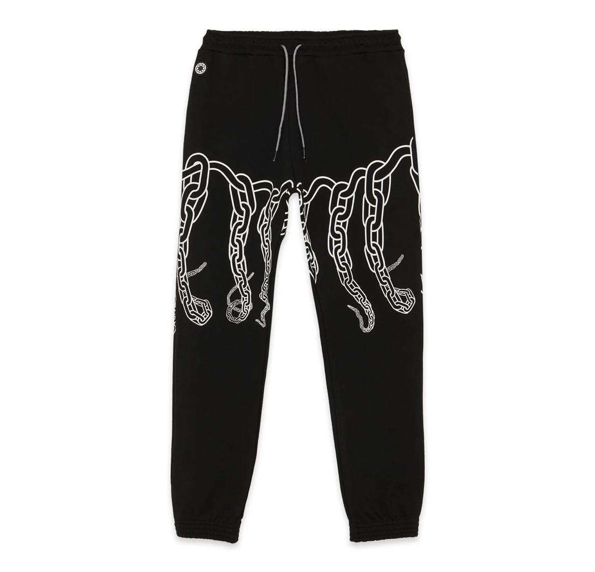 Chain Sweatpant 23SOSP33 BLACK OCTOPUS 