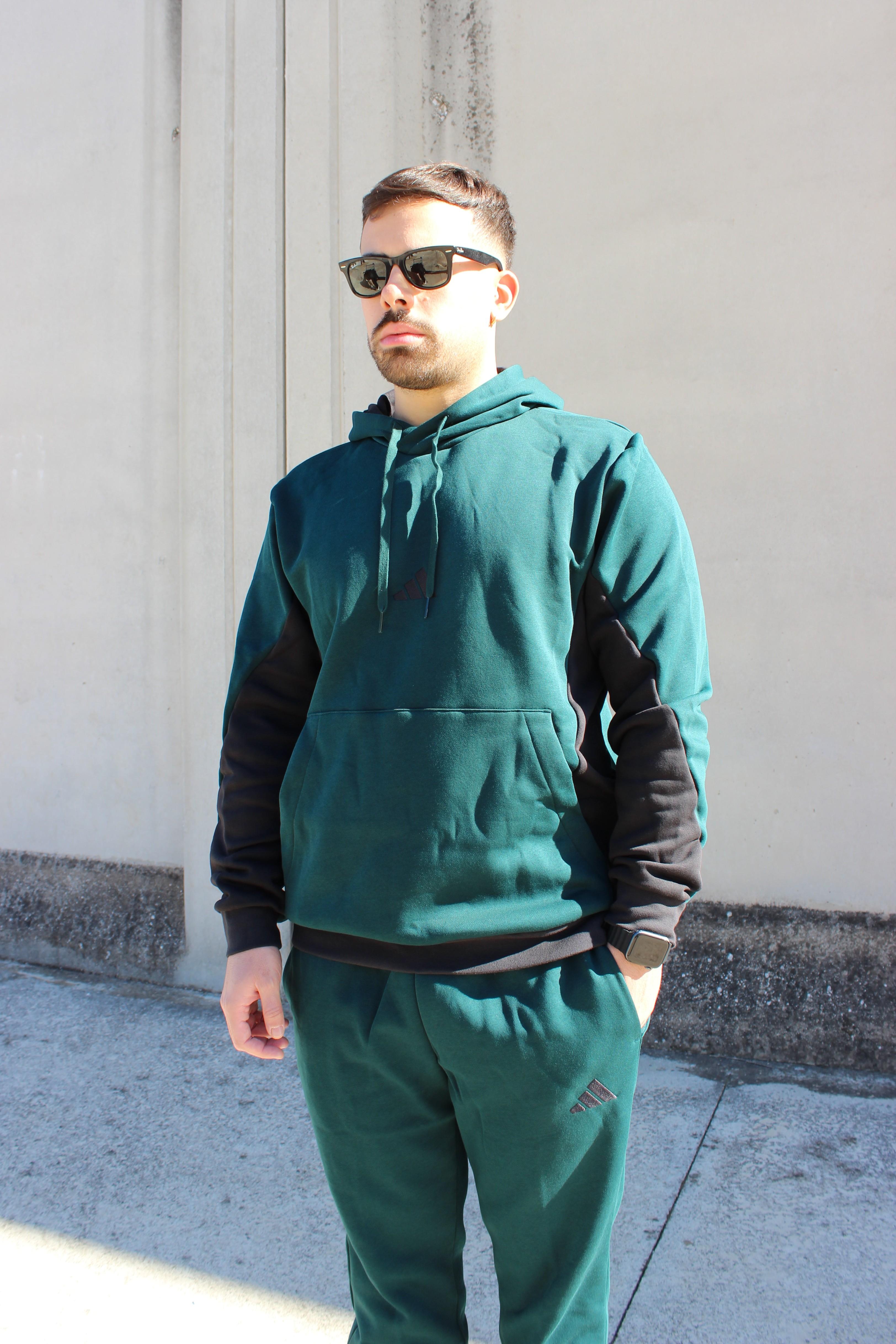 Adidas Tuta da Uomo Fleece Colorblock KB5266 UNI ADIDAS 