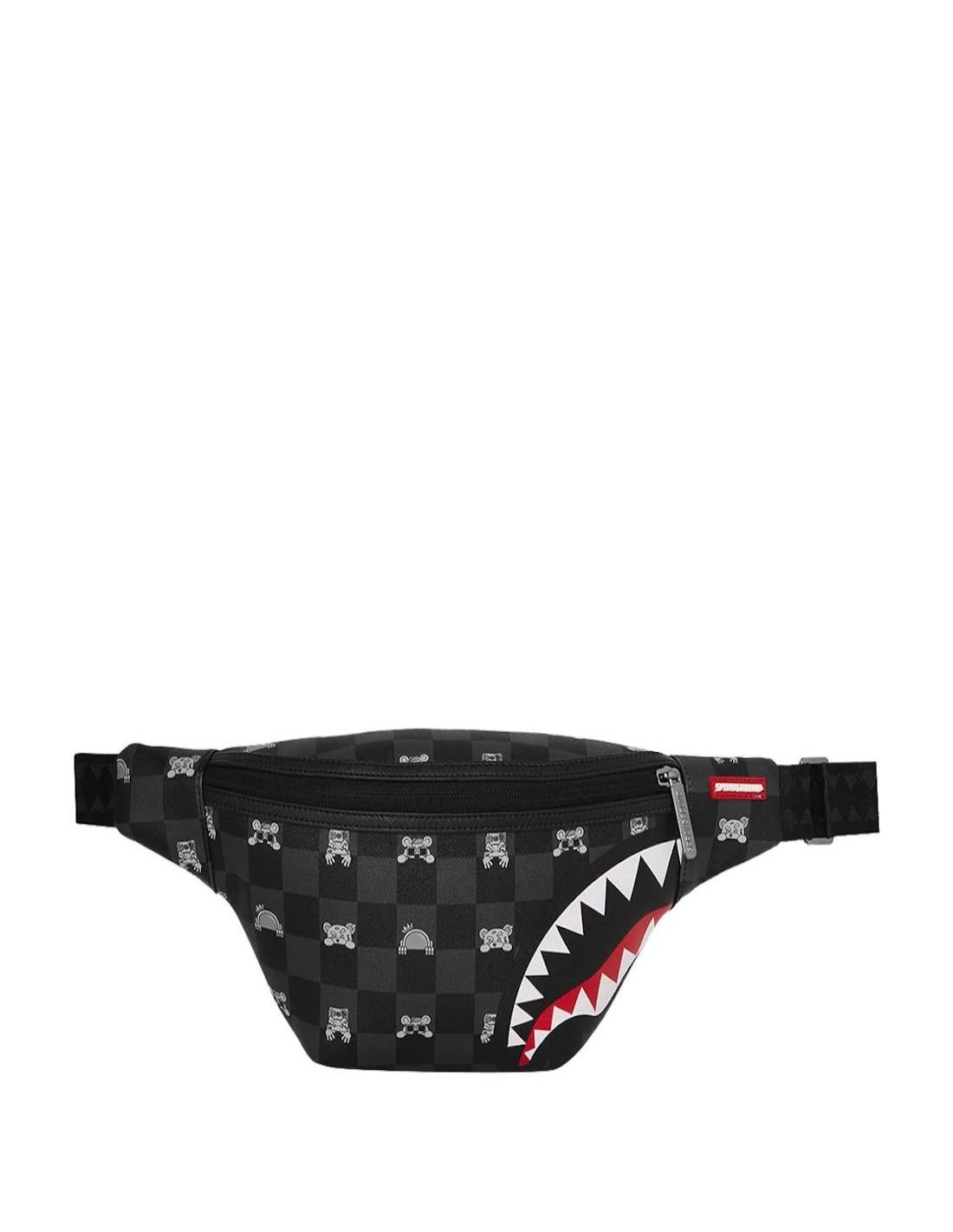 Gray Peeking Character Check Savvy 910B8912NSZ UNI SPRAYGROUND 