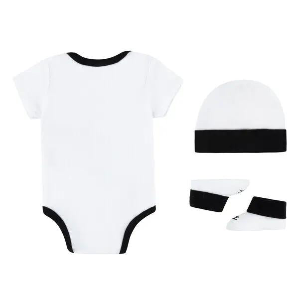 3 PIECE INFANT SET CAPPELLINO BODY CALZINI LN0073 001 NIKE 