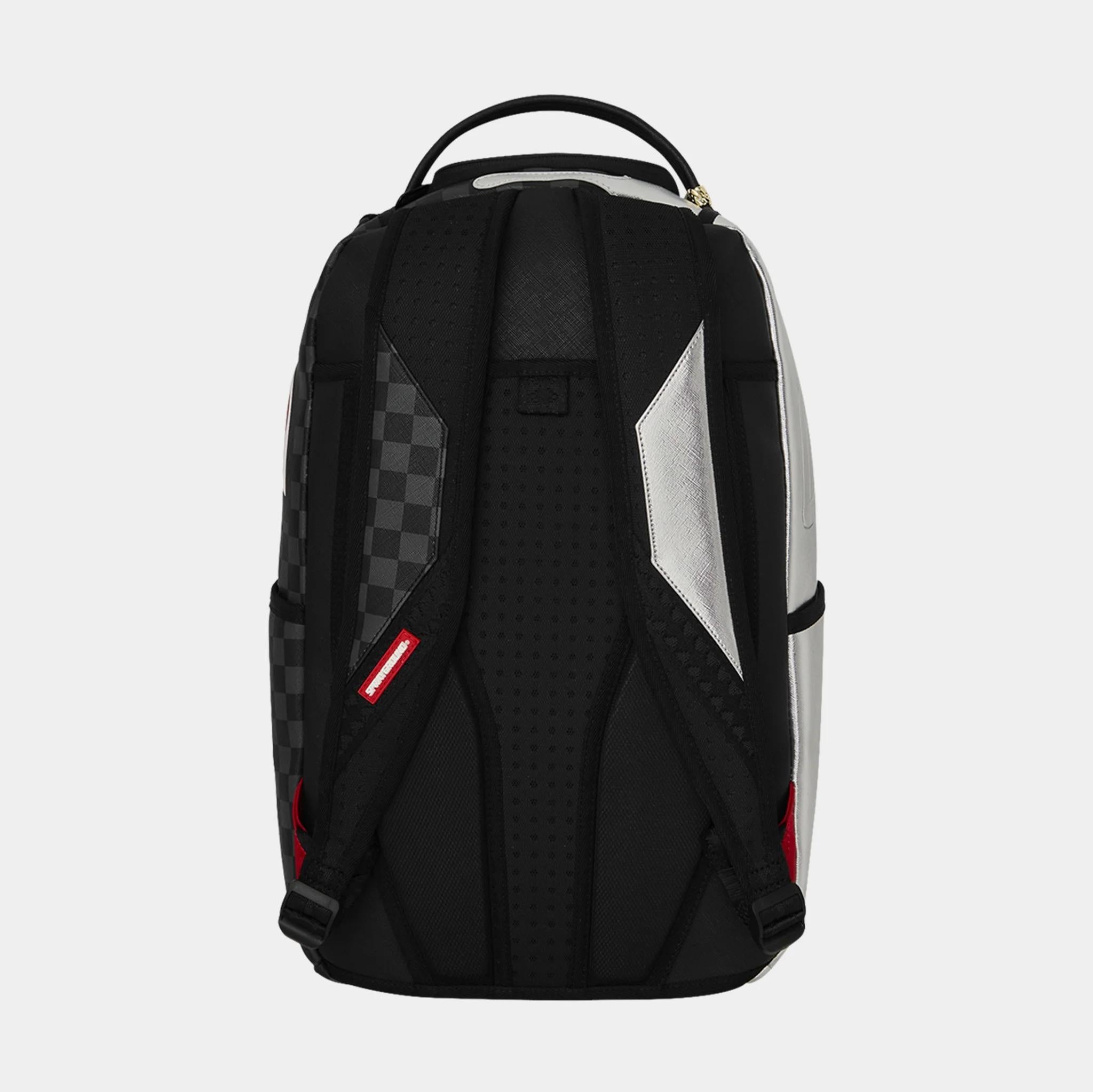 Silver Side Drip Black Check 910B8940NSZ UNI SPRAYGROUND 