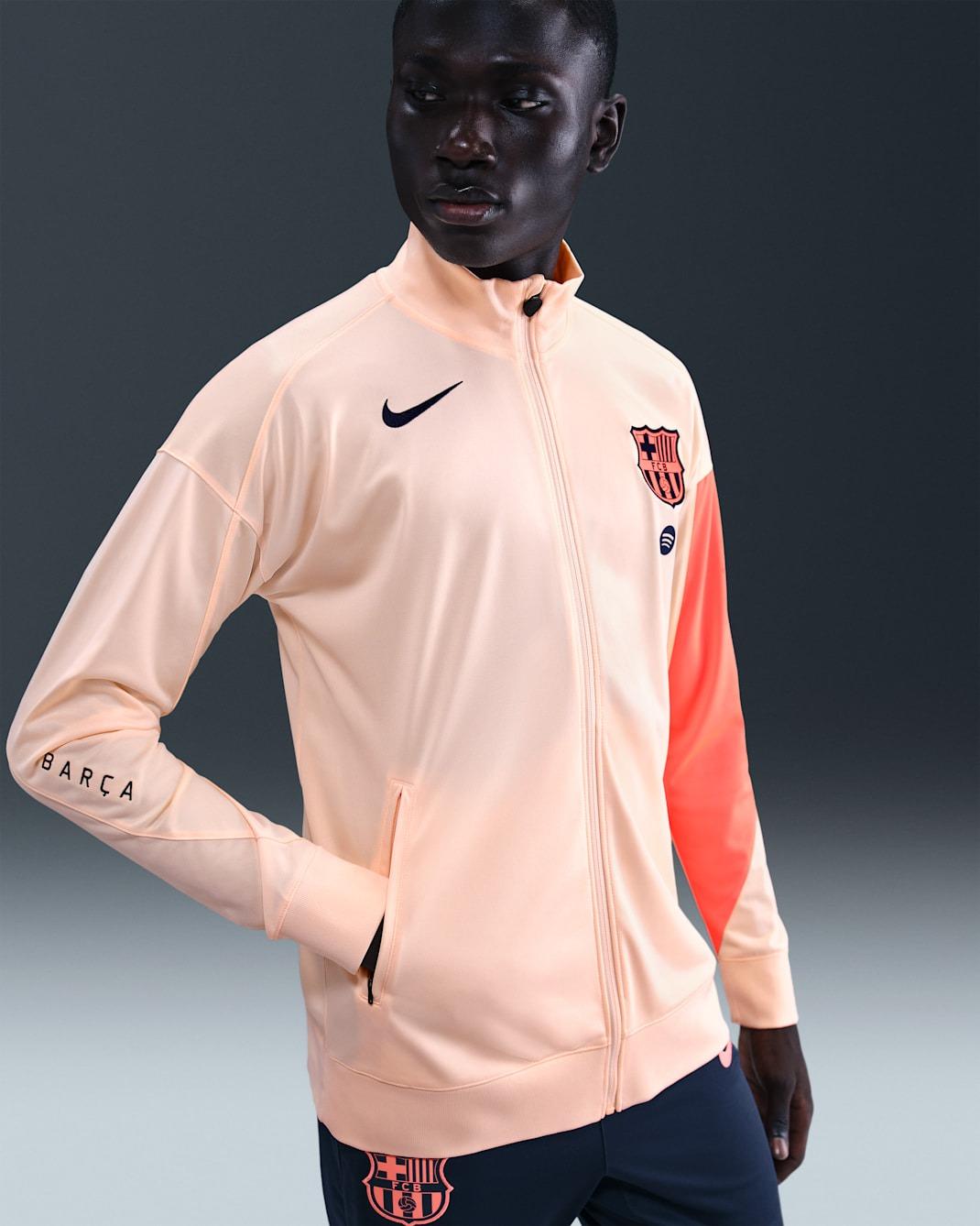 FC Barcellona Strike  Terza<BR/>Tuta da calcio in maglia Nike Dri-FIT Total 90 HM3402 808 NIKE 