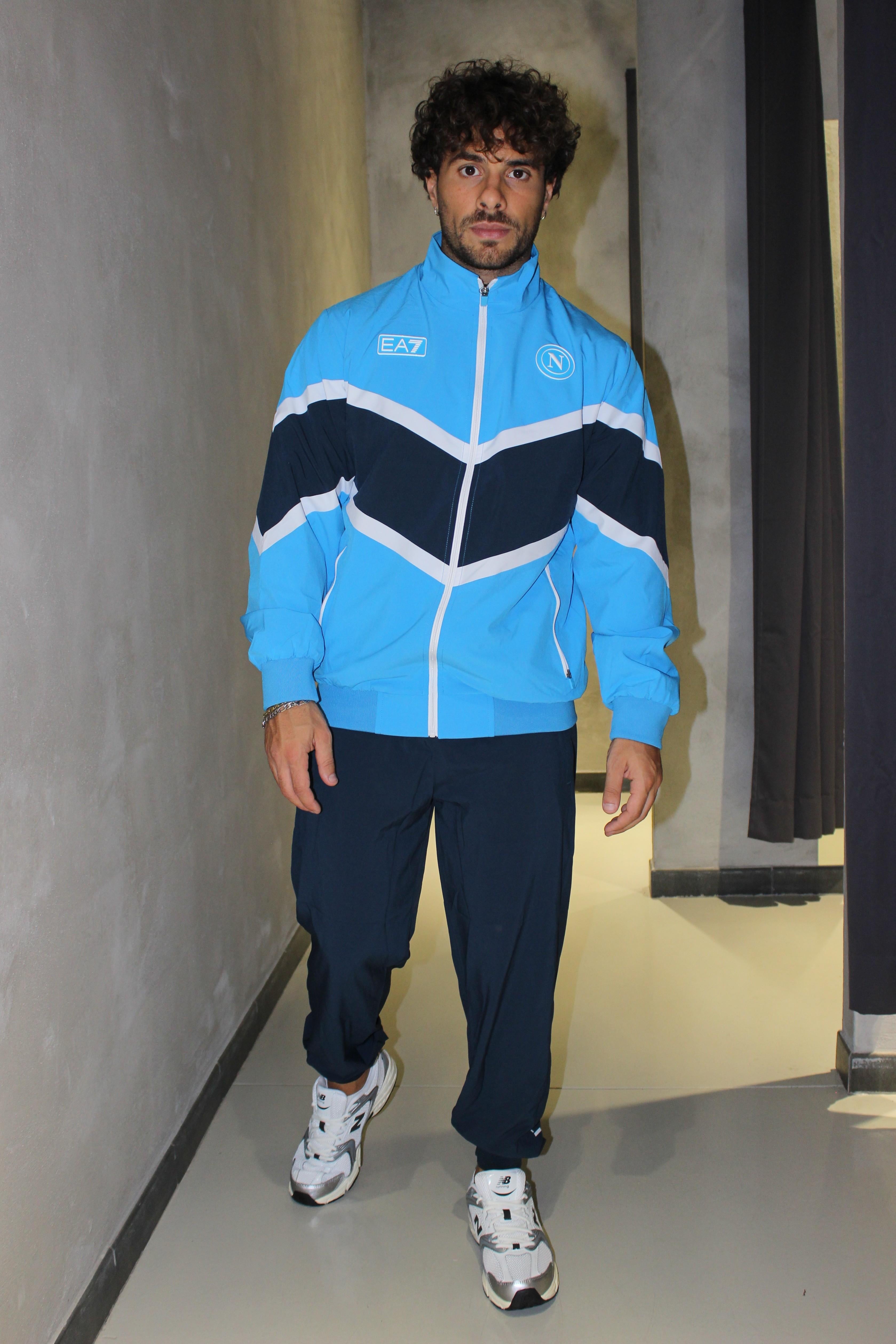 Tuta Polystretch no capp TUTA POLYSTRETCH NO CAPP AZZ EA7 