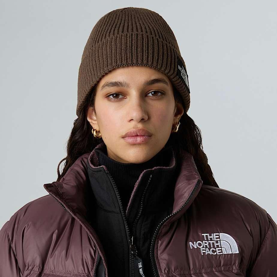 Tnf Logo Box Cuffed Beanie<BR/> NF0A8CHE 1OI1 THE NORTH FACE 