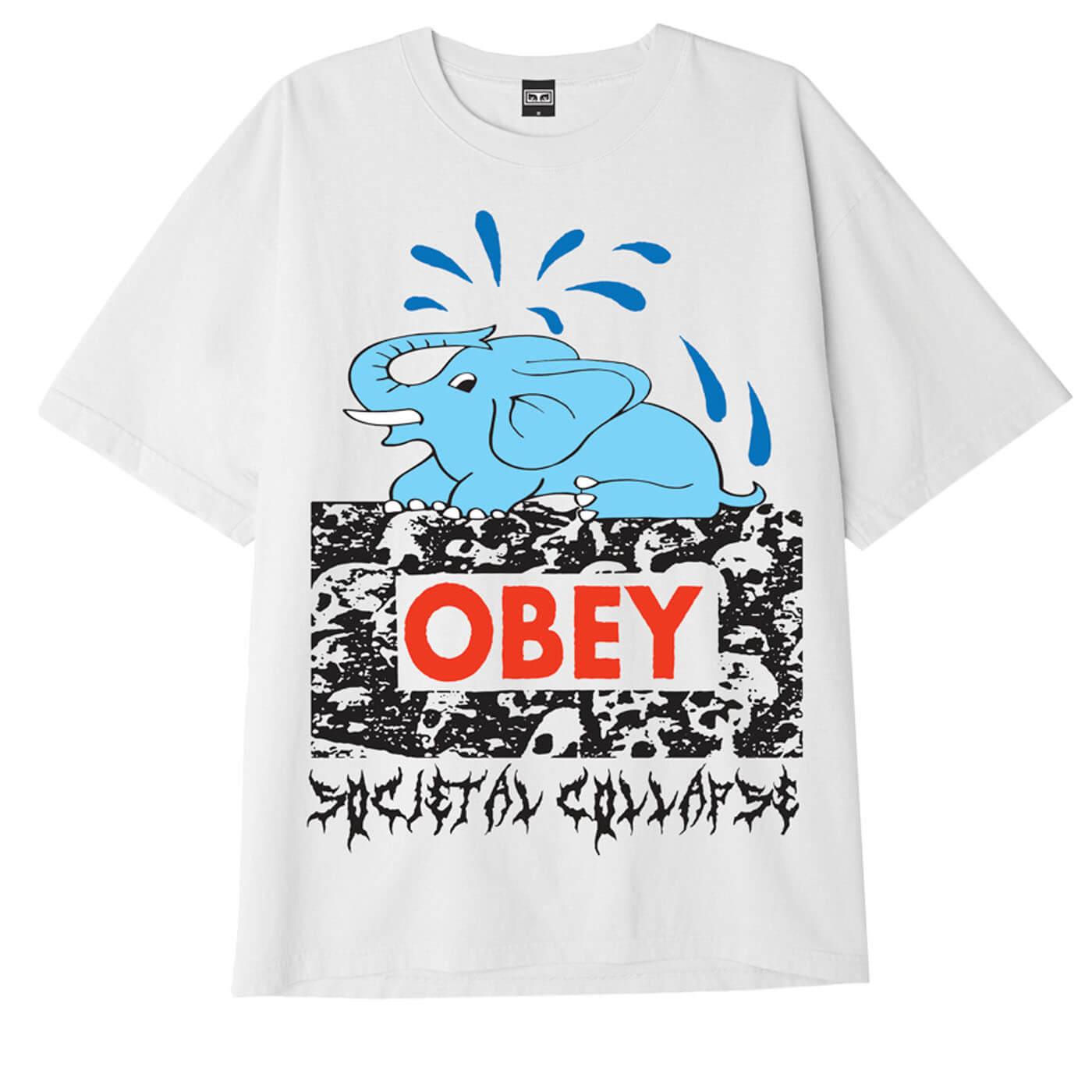 Societal Collapse 22MC0000238 WHT OBEY 