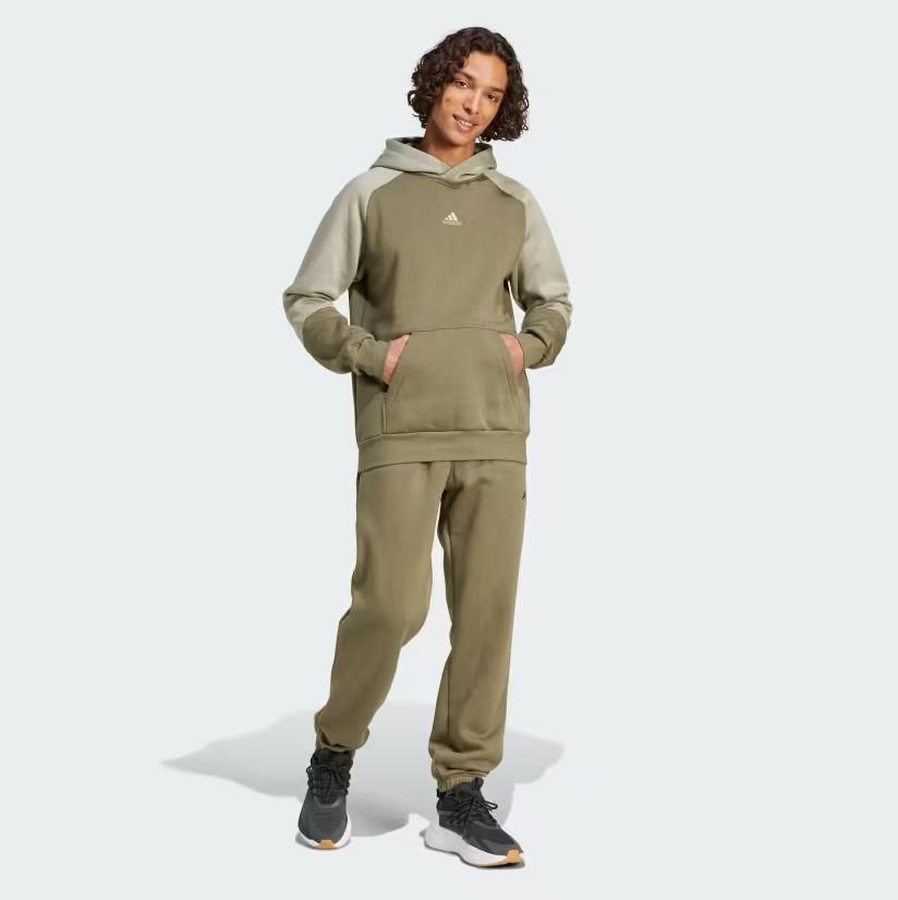 Adidas Tuta da Uomo Fleece Colorblock IY6670 UNI ADIDAS 