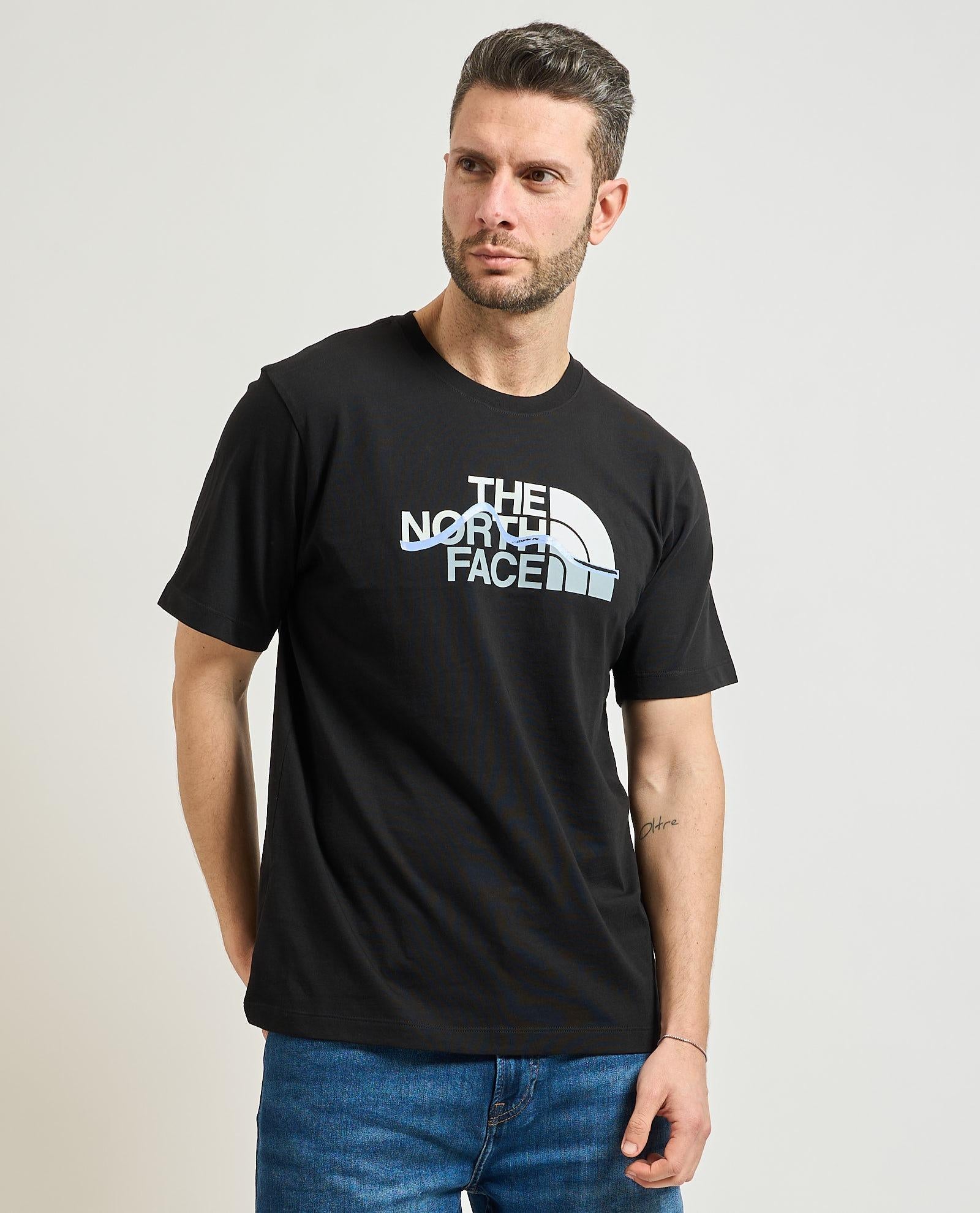 Mountain Line Regular Short Sleeve Tee NF0A8GUX JK31 THE NORTH FACE 