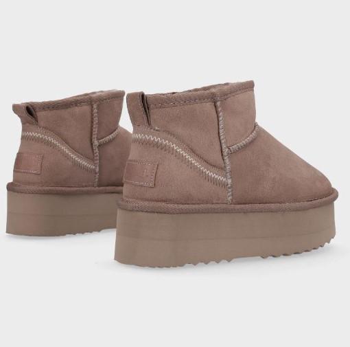 Stivaletto da donna 59733 NUEZ TAUPE MTNG 