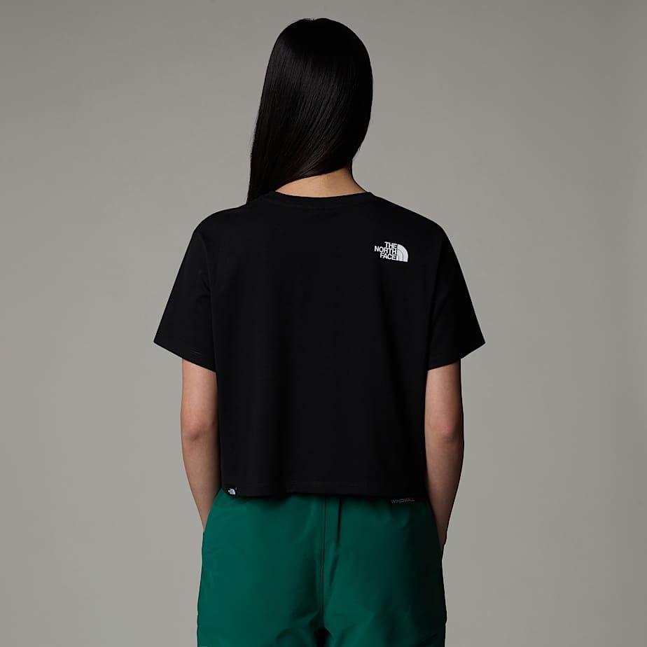 Simple Dome Cropped Slim tee NF0A87U4 JK31 THE NORTH FACE 
