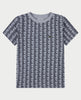 lcb Monogram Print Tee