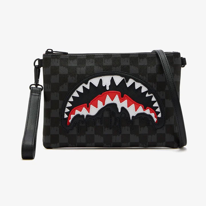 Dripping Sharks In Paris Crossover Clutch 910B7969NSZ UNI SPRAYGROUND 