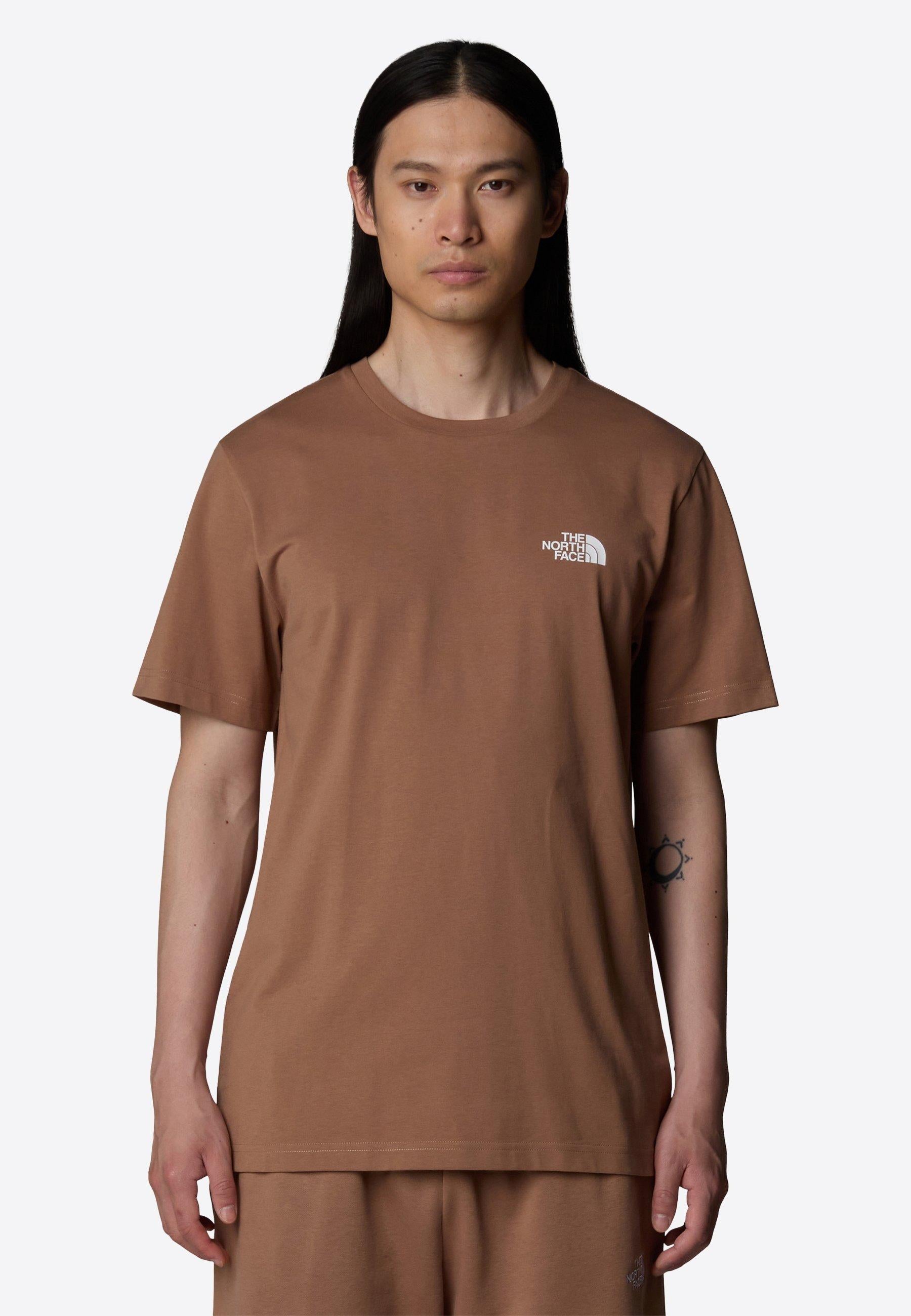 M Ss Simple Dome Tee NF0A87NG 6IH1 THE NORTH FACE 
