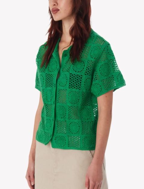 Agatha crochet knit 22WC000688 SPRINGGREEN OBEY 