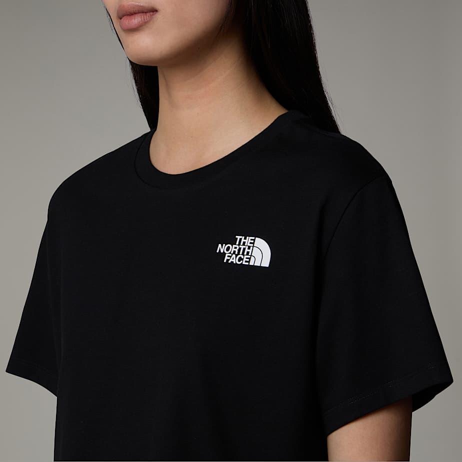 Simple Dome Cropped Slim tee NF0A87U4 JK31 THE NORTH FACE 