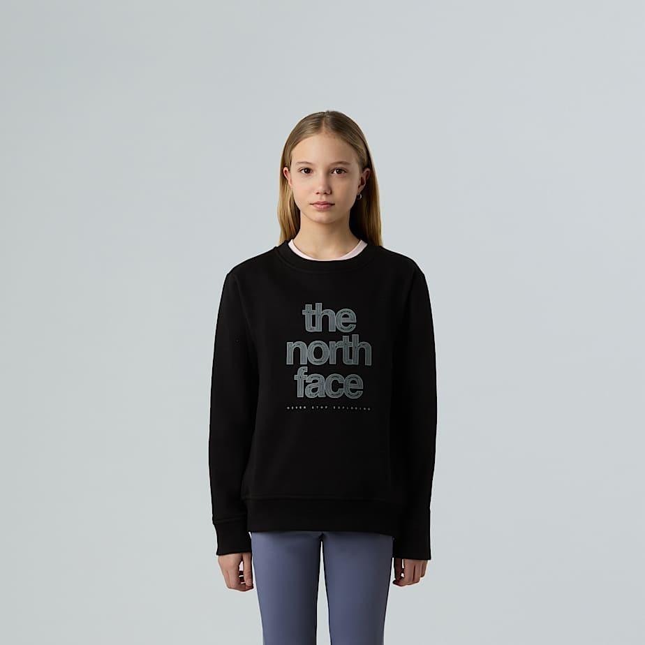 Reflective Logo Relaxed Crew NF0A8EAP JK31 THE NORTH FACE 