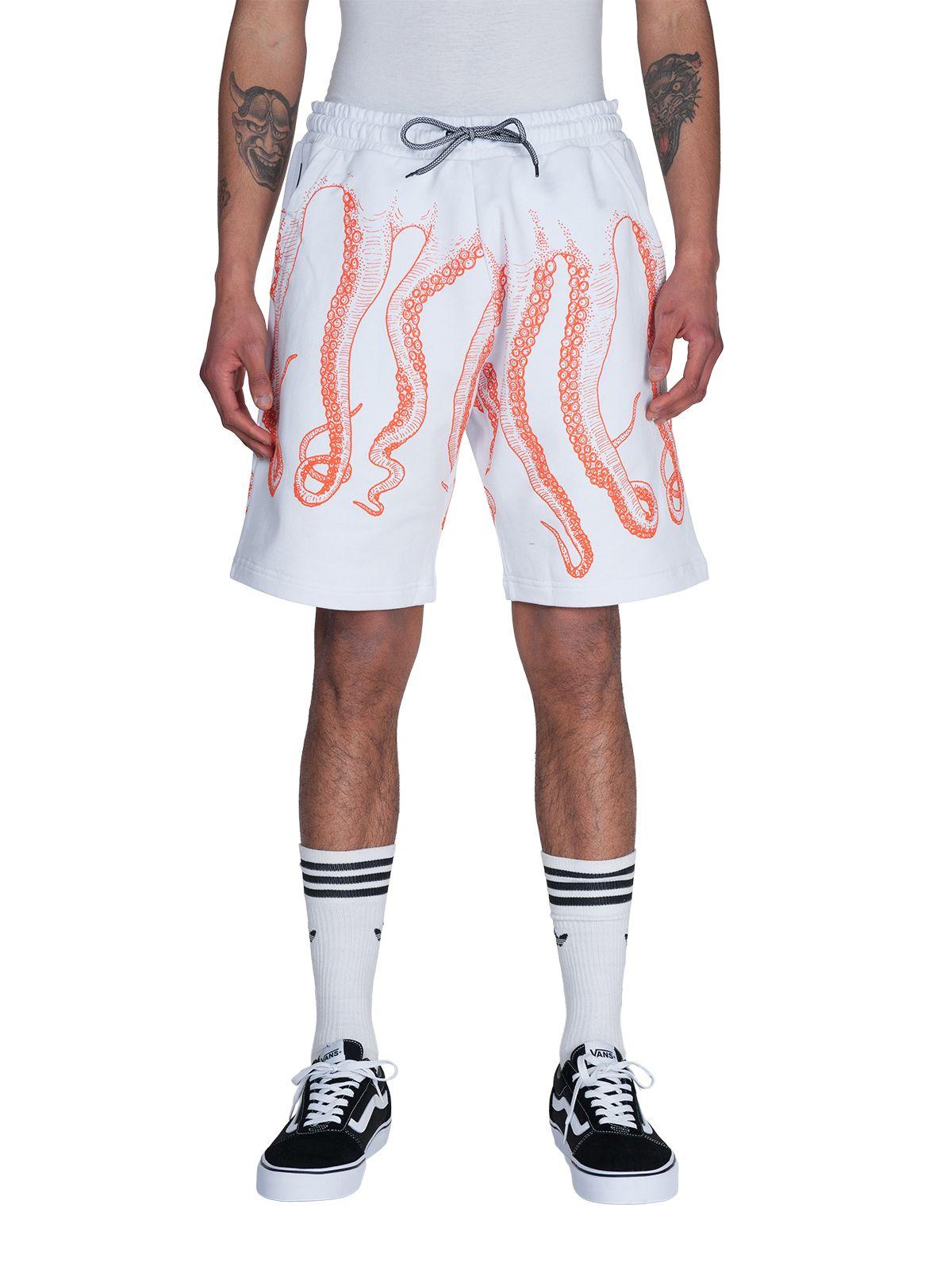 Pantaloncino Outline 22SOSS03 WHT OCTOPUS 