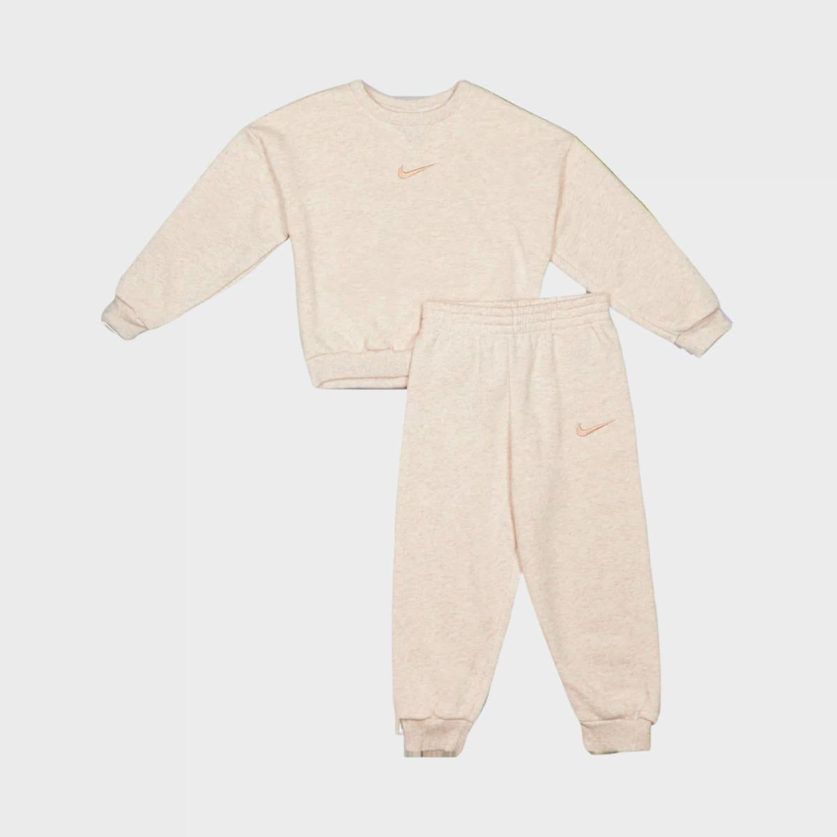 Nkn Essential Fleece Crew Set 56M188 W67 NIKE 