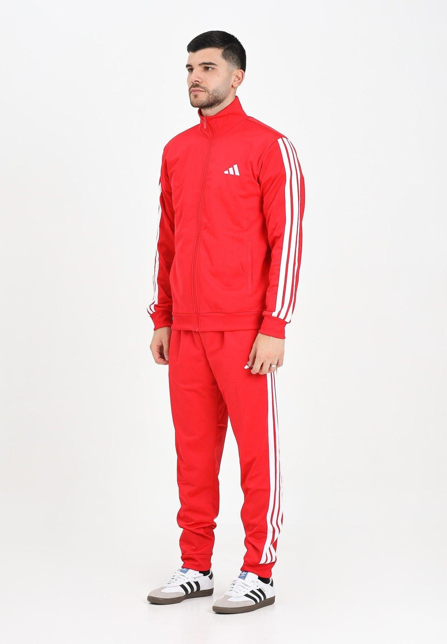 Tuta sportiva Basic 3 Strisce Tricot Track Suit JX8731 UNI ADIDAS 