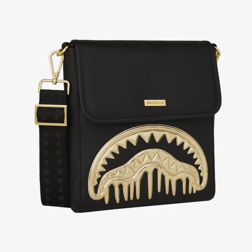 Gold And Dangerous Messenger Bag 910B8270 NSZ SPRAYGROUND 