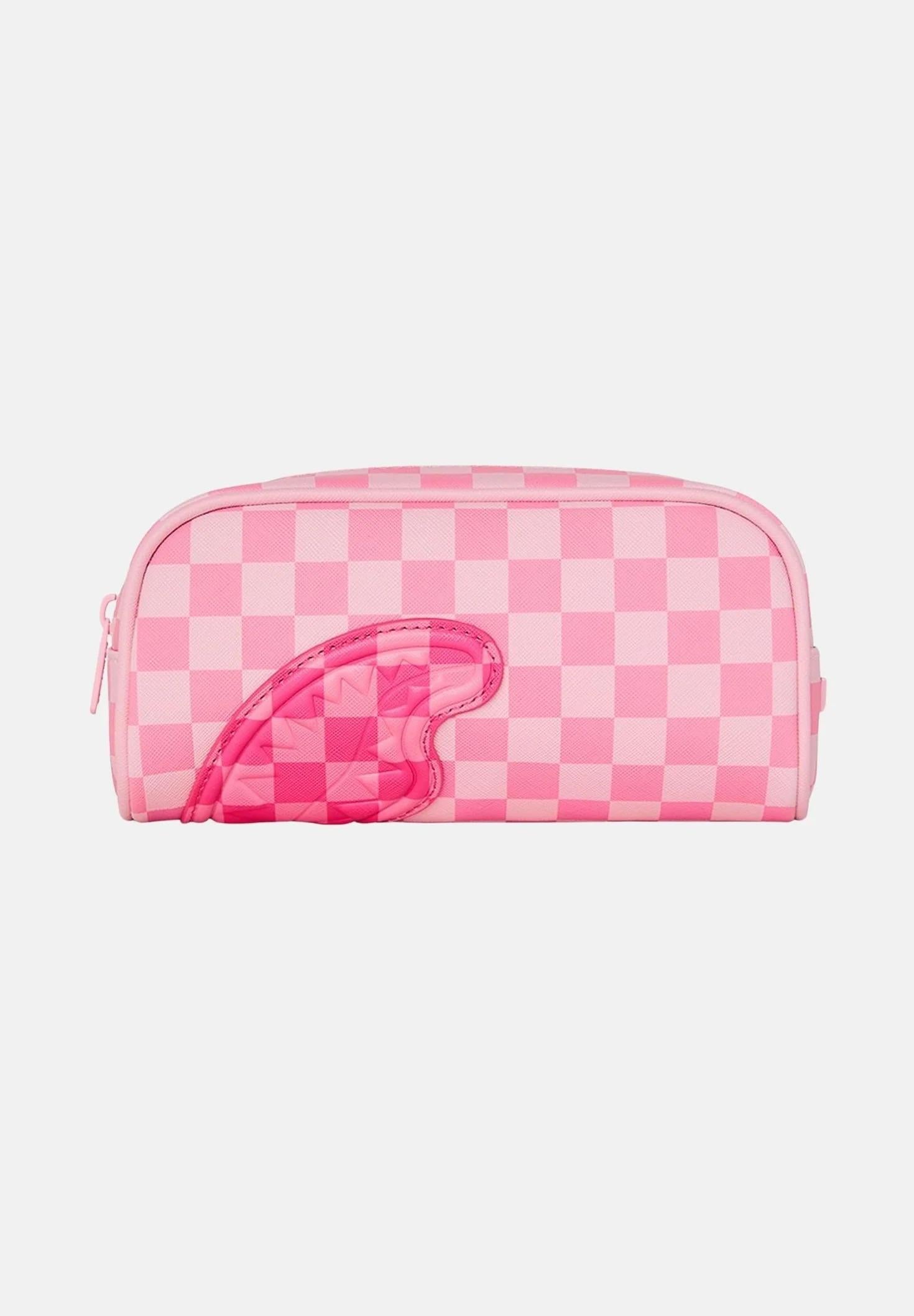 Pink Sip Patch Pencil Pouch 910B9016NSZ UNI SPRAYGROUND 