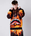 SHARK ON FIRE