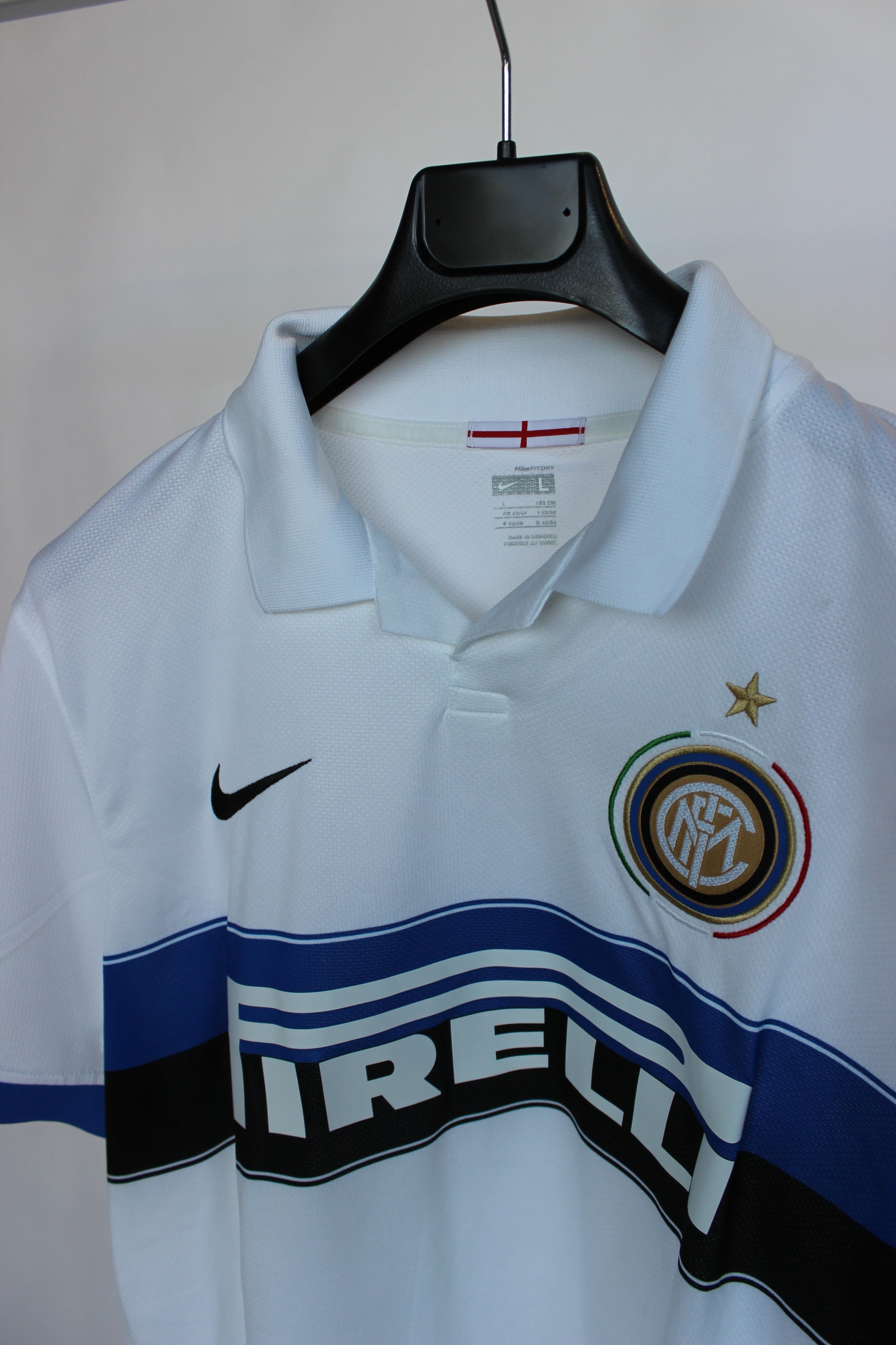 2009-10 Inter Milan Nike Away 354271 105 NIKE 
