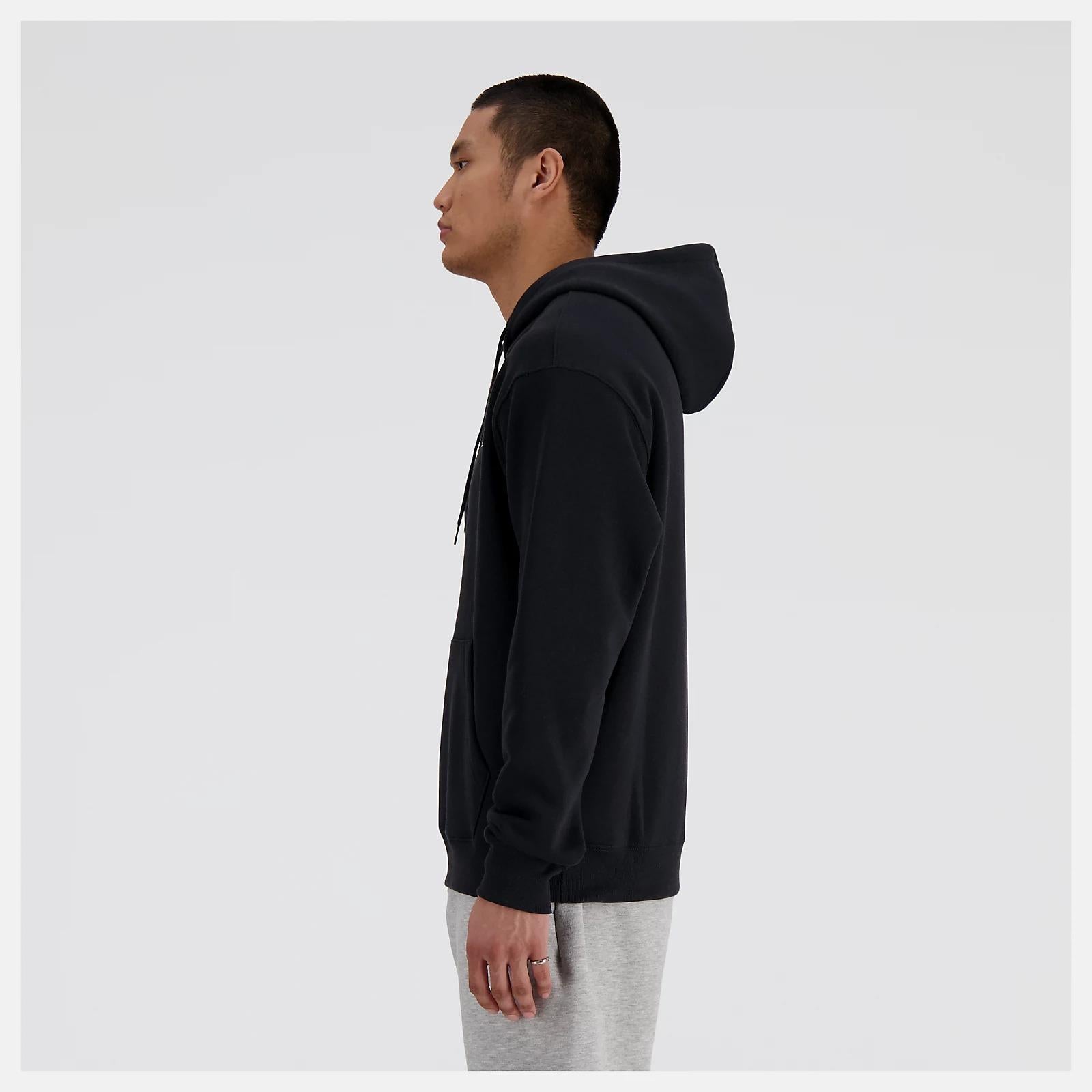 Sport Essentials Fleece Hoodie MT41511- BK NEW BALANCE 