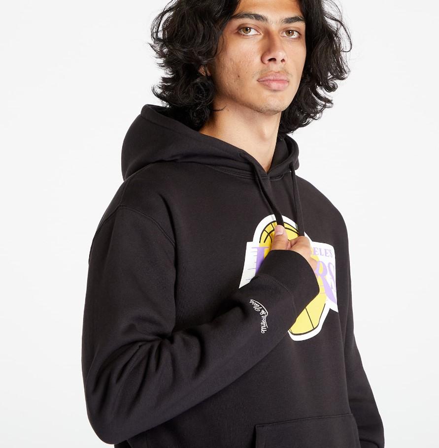 NBA Team Logo Hoody HDSSINTL 1267LALBLK MITCHELL&NESS 