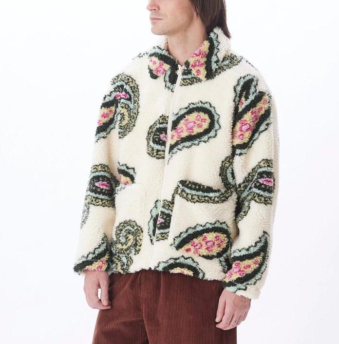 Paisley Sherpa Jacket 121800550 UBL OBEY 