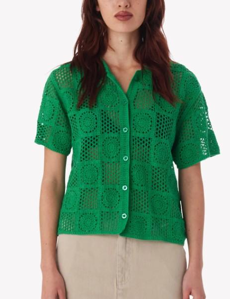 Agatha crochet knit 22WC000688 SPRINGGREEN OBEY 