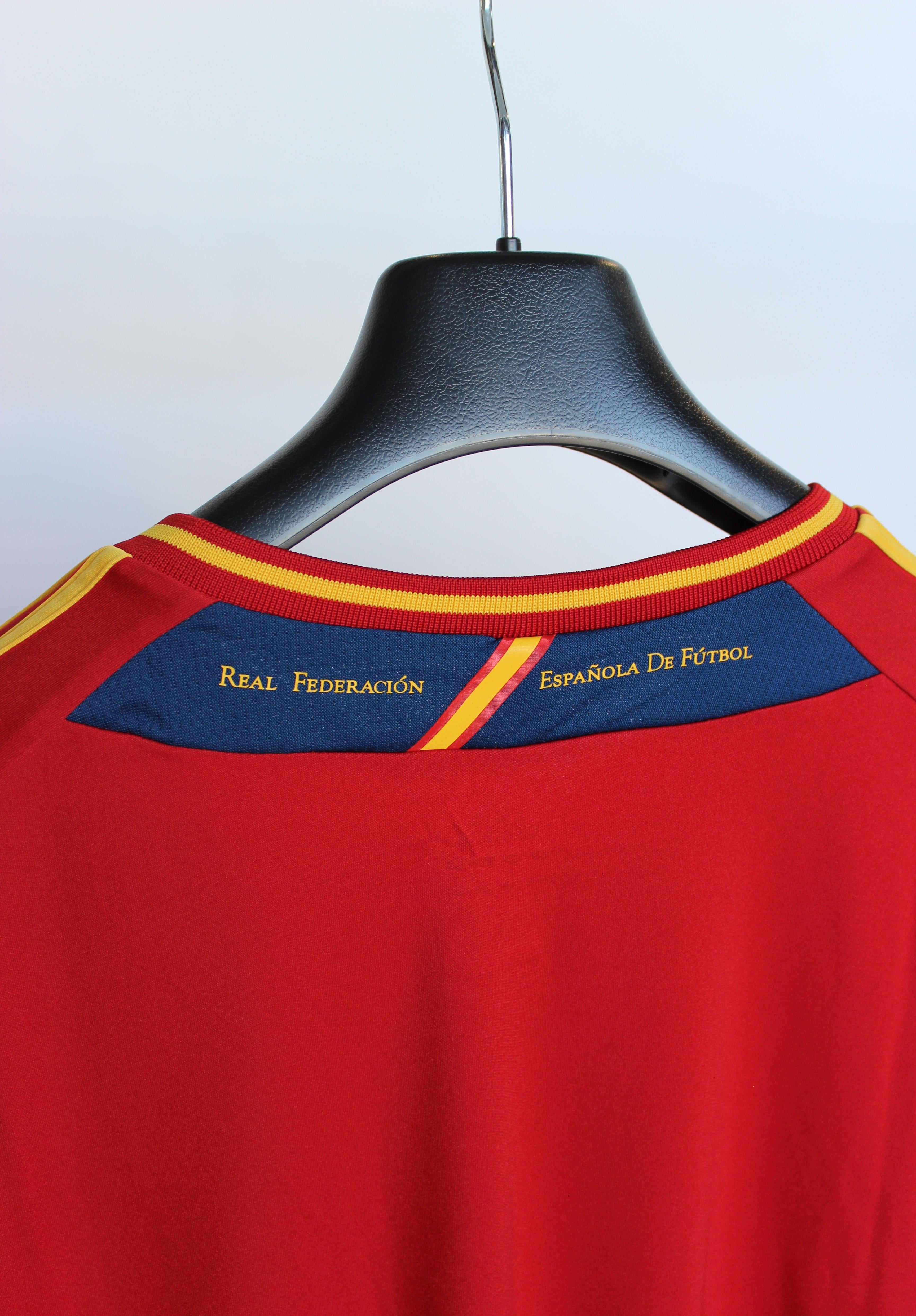 SPAIN 2012 2013 HOME SHIRT X10937 SPAGNA ADIDAS 