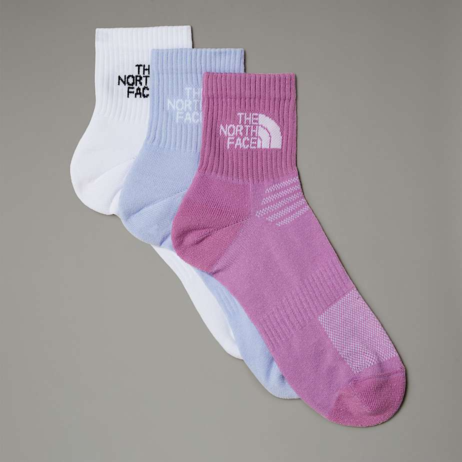 Multi Sport Cush Quarter Sock 3P NF0A882G A4L1 THE NORTH FACE 