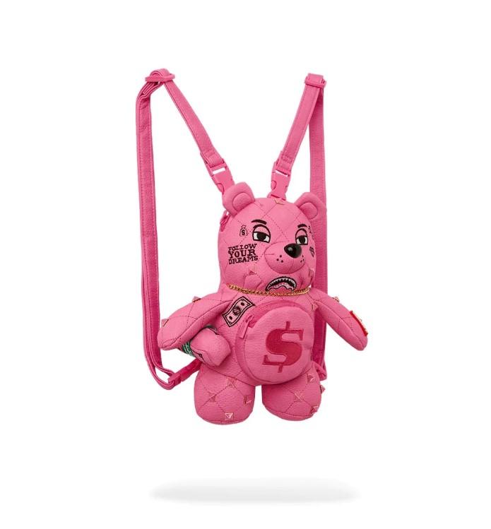 PRETTY LITTLE PINK PUNK MINI BEAR 910B5555NSZ UNI SPRAYGROUND 