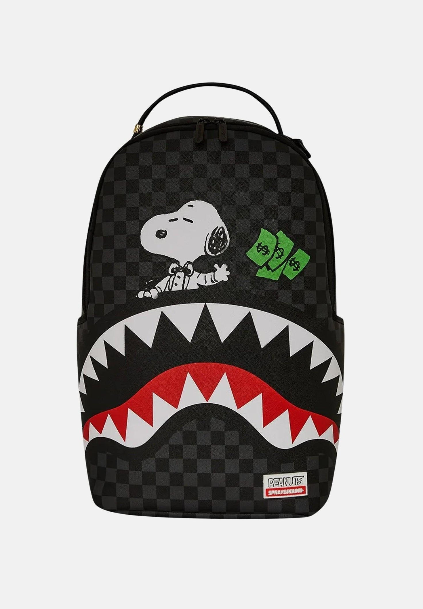 Snoopy Top Shark Money Dlxsv Backpack 910B7741NSZ UNI SPRAYGROUND 