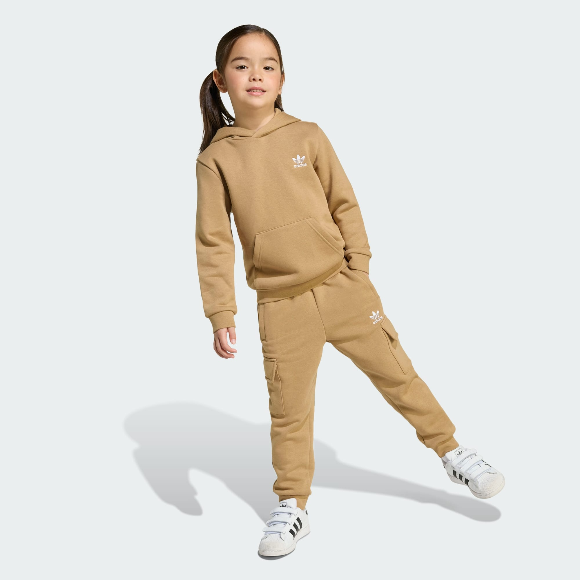 Completo Hoodie Cargo Kids JY4878 UNI ADIDAS 