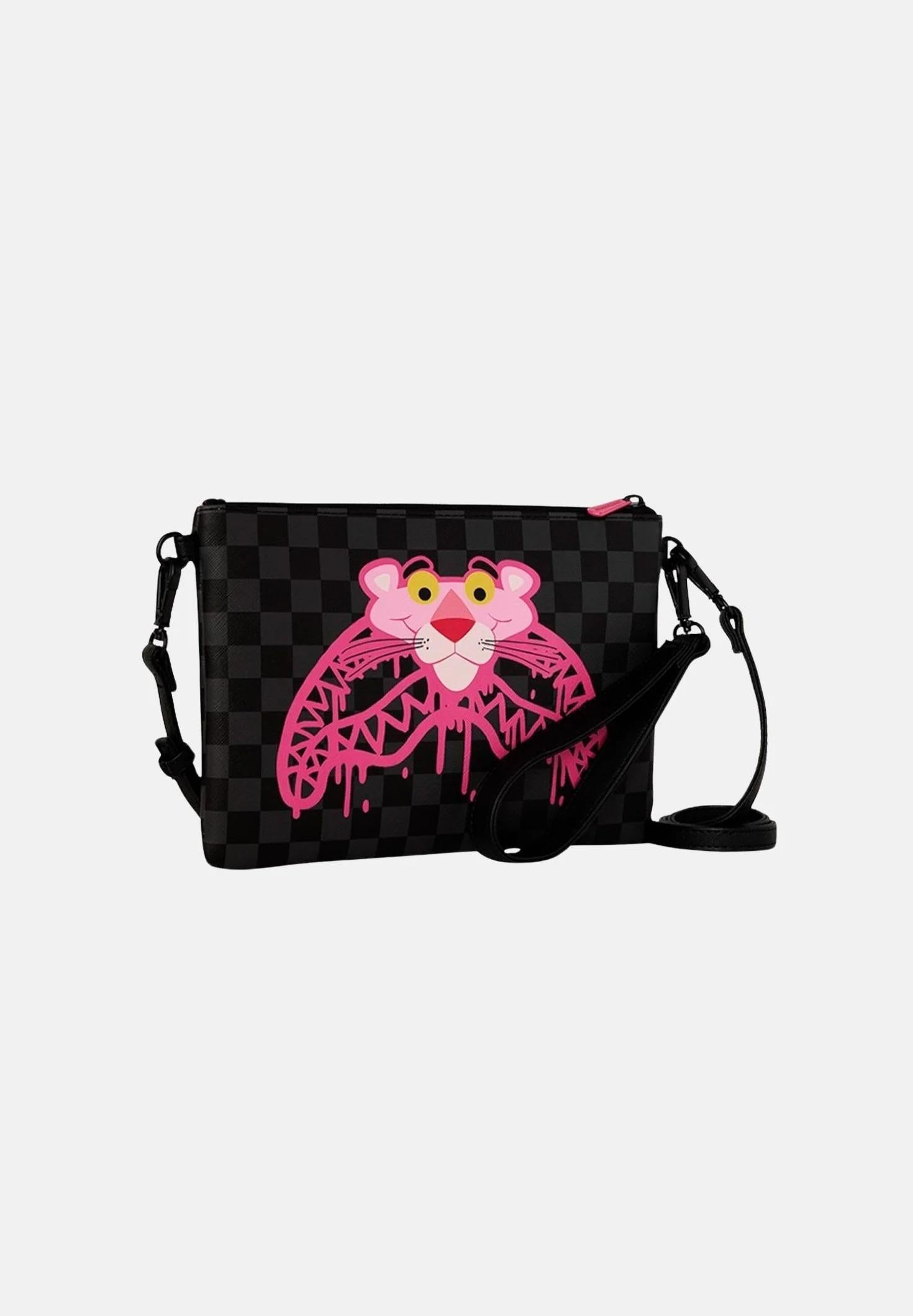 Pink Panther Drippy Diamonds Cross 910B8959NSZ UNI SPRAYGROUND 