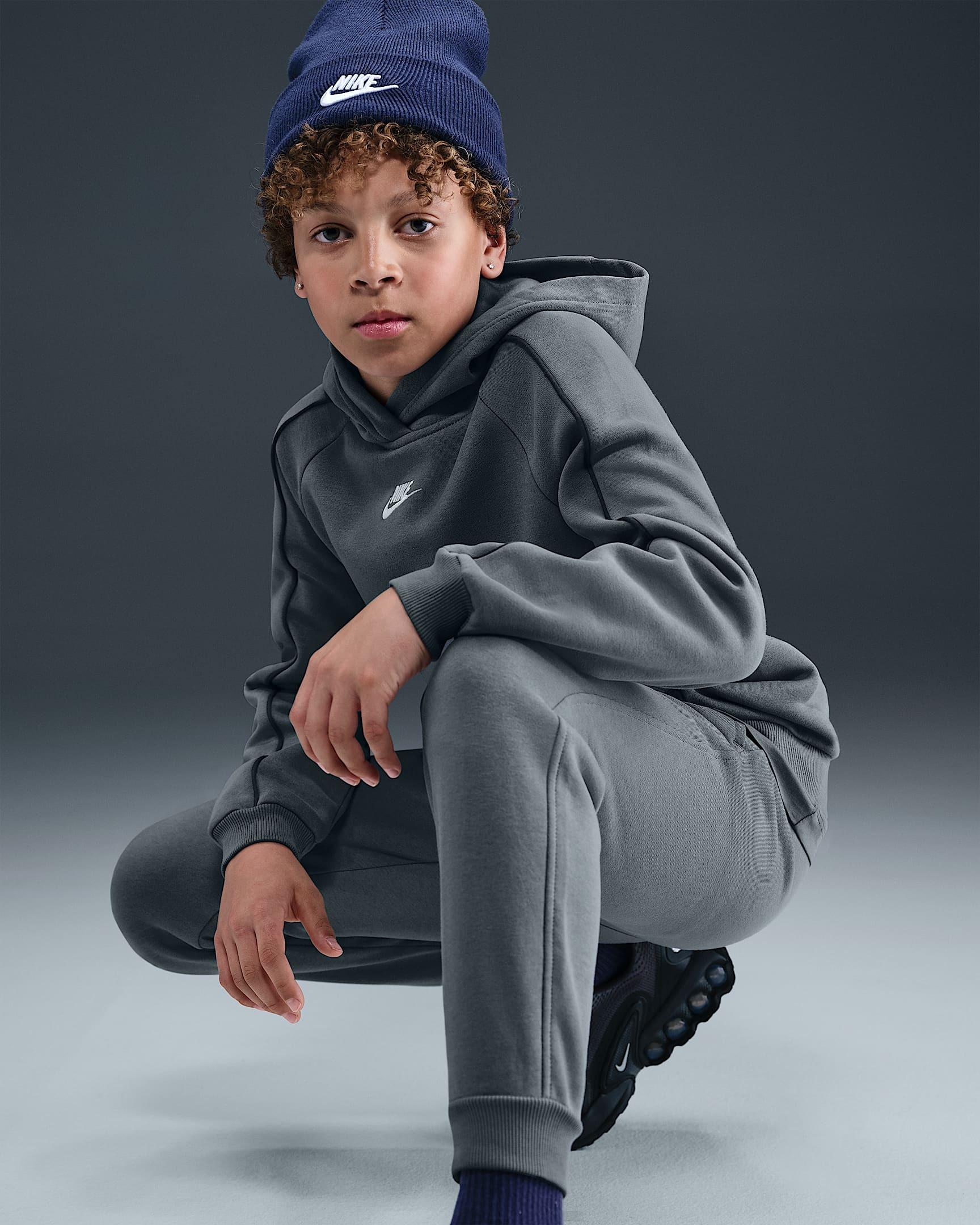 Sportswear Club Fleece<BR/>Tuta con cappuccio HQ9318 084 NIKE 