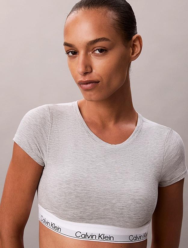 Bralette T-shirt - Icon Cotton Modal LV00QF8495 P7A CALVIN KLEIN 
