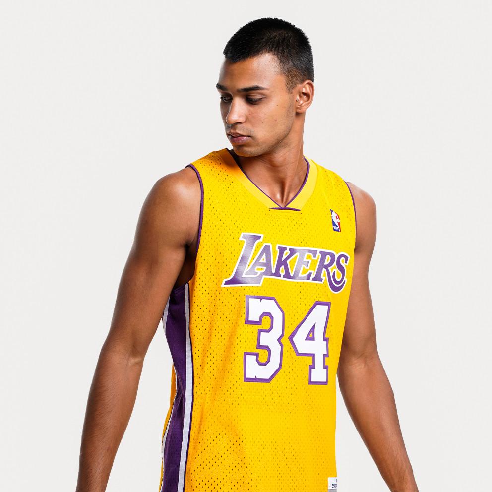 LOS ANGELES LAKERS - SHAQUILLE O'NEAL SMJYGS18179 LIGHT GOLD MITCHELL&NESS 