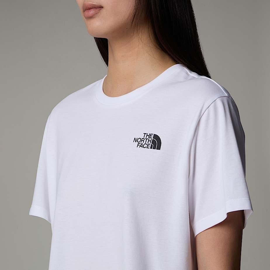 Simple Dome Cropped Slim tee NF0A87U4 FN41 THE NORTH FACE 