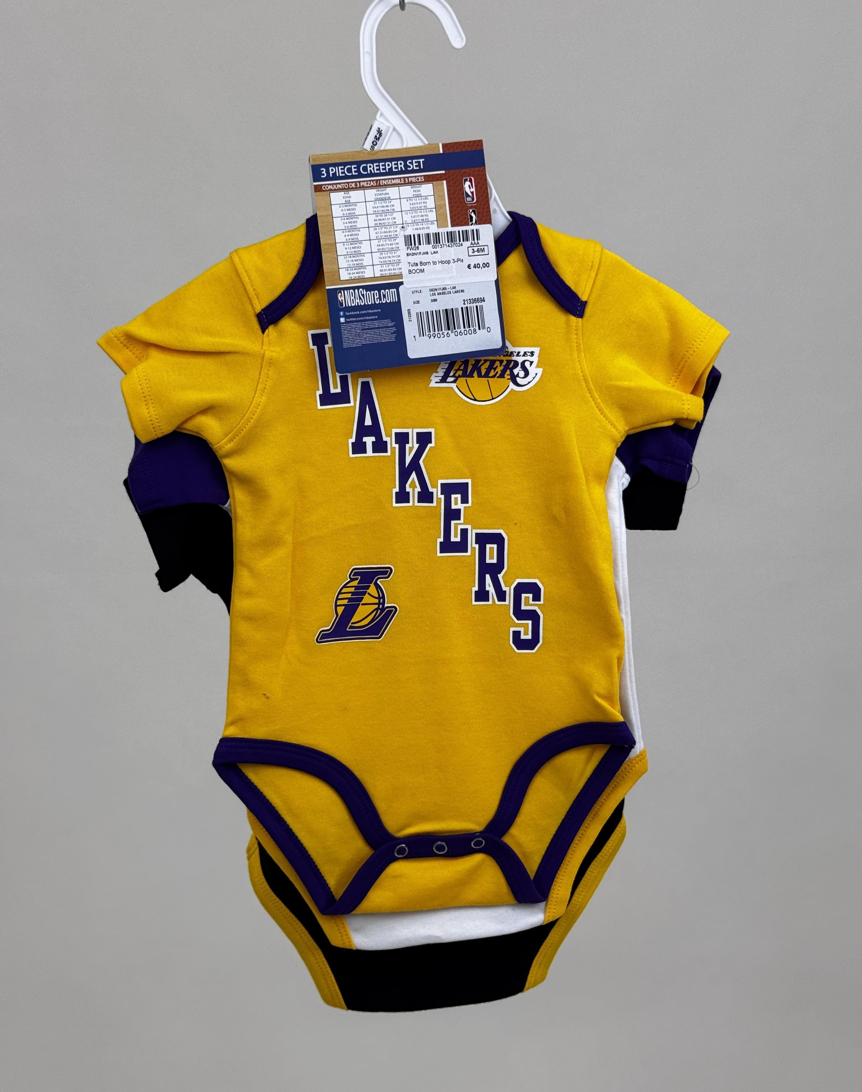 Born to Hoop 3-Piece da 3 a 9M EK2N1FJK5 LAK BOOM 