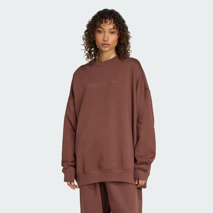 Essentials Linear Oversized Crew JW1018 UNI ADIDAS 