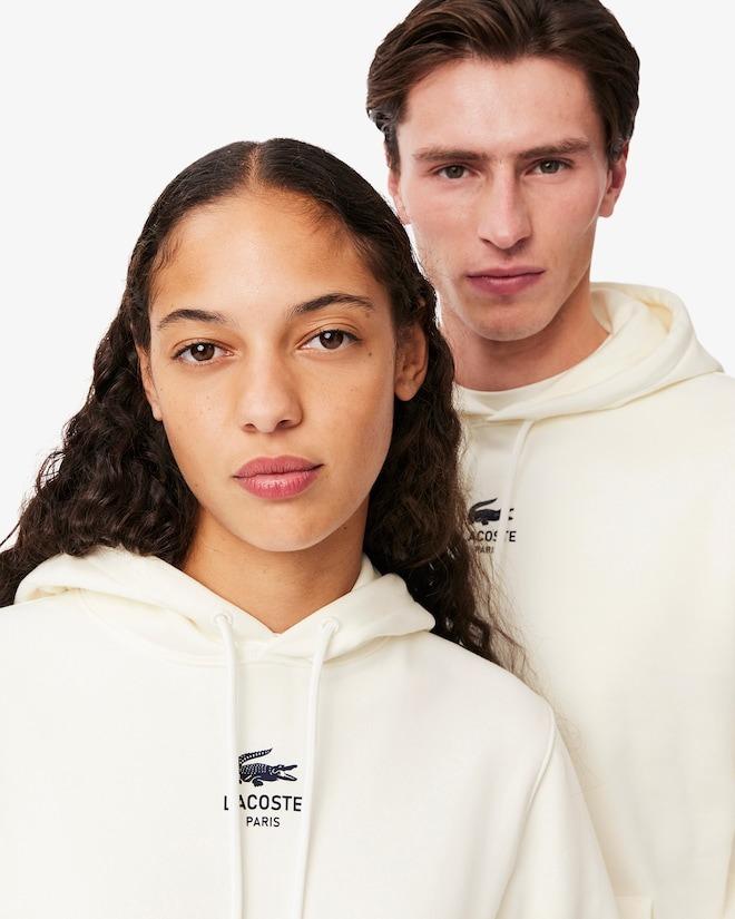 Felpa con cappuccio con stampa SH2740 70V LACOSTE 