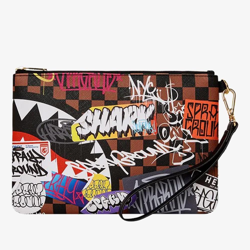 TAGGED UP SIP CROSSOVER CLUTCH 910B5536NSZ  SPRAYGROUND 