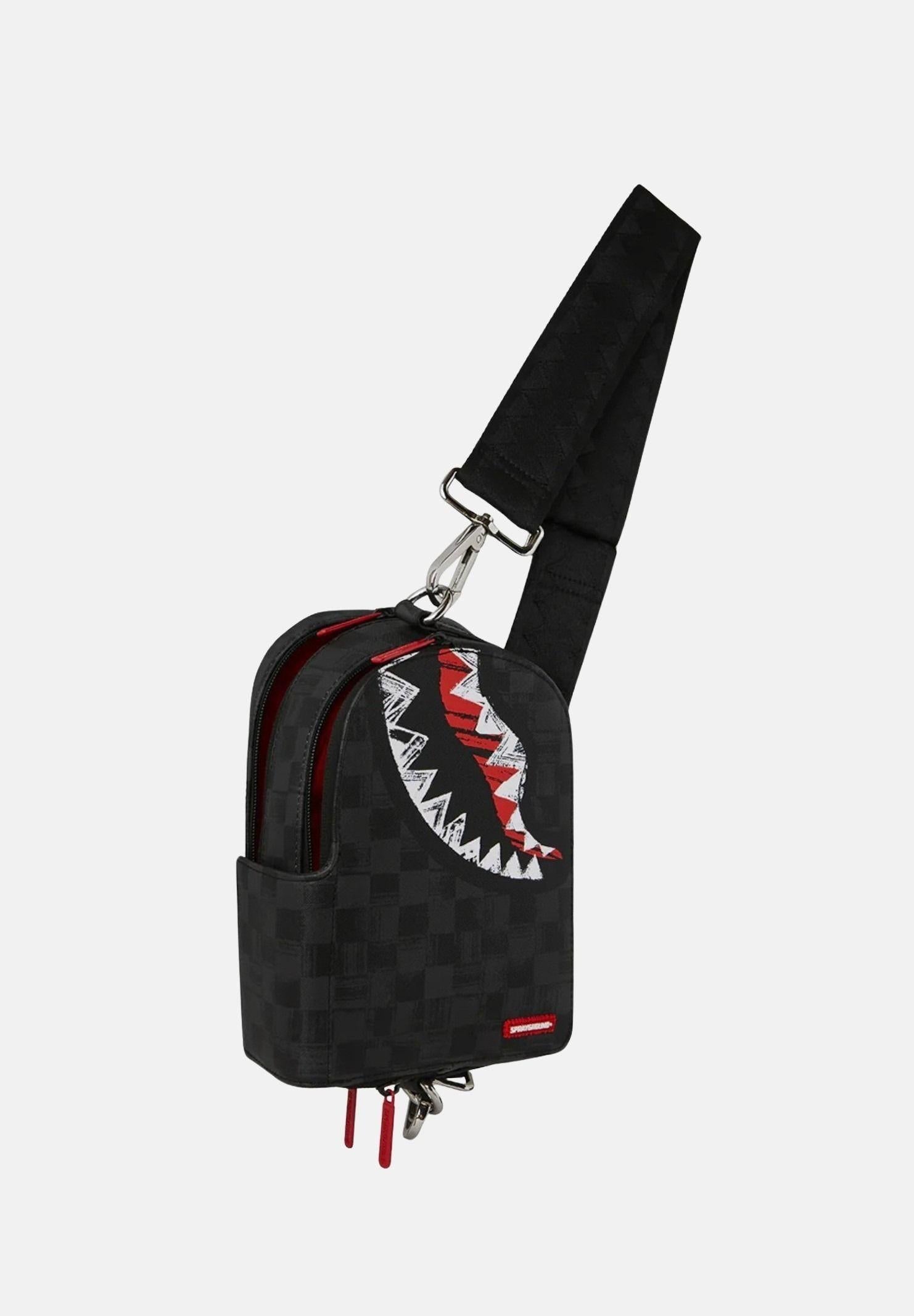 Scribble Shark Backpack Sling 910B8227 NSZ SPRAYGROUND 